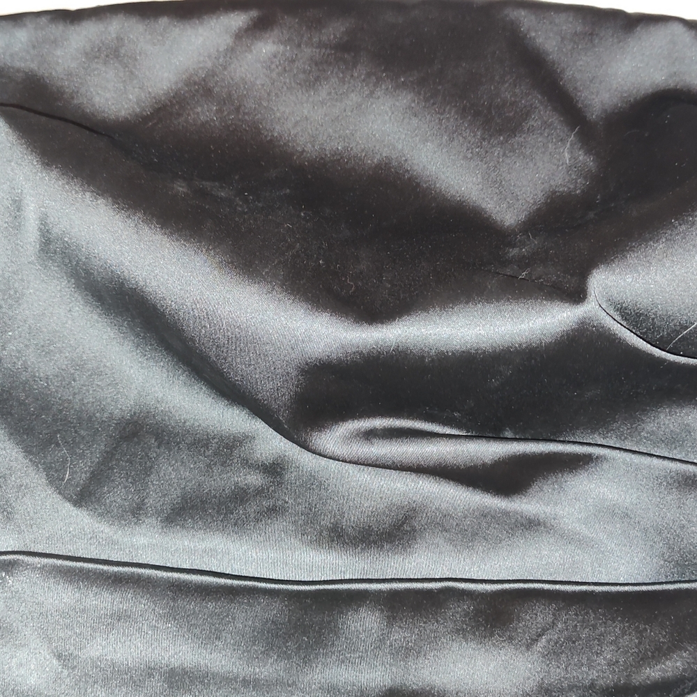 PAPELL BOUTIQUE Evening Women's Black Ruched Strapless Bustier Size 4 - Picture 7 of 7